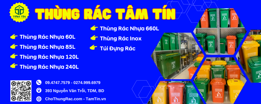 Thùng rác công cộng Tâm Tín